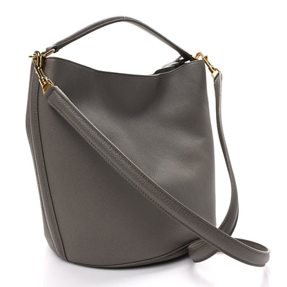 Celine Supple Grained Calfskin Bucket 16 Bag Pebble 4 of 12