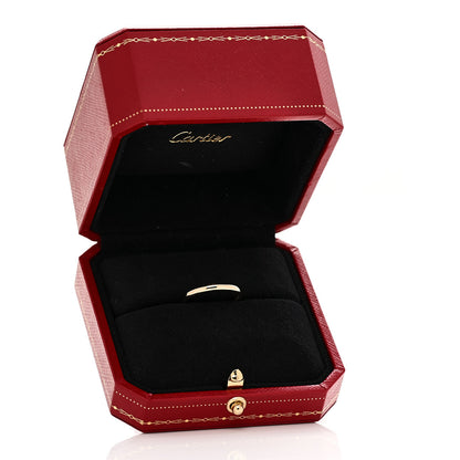 Cartier 18K Yellow Gold 2.5mm 1895 Wedding Band Ring 54 6.75 6 of 6