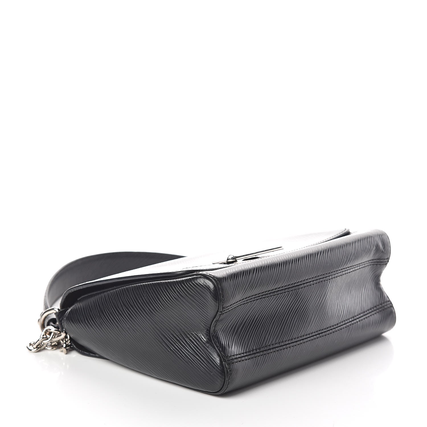 Louis Vuitton Epi Twist Shoulder Bag MM Black 4 of 9