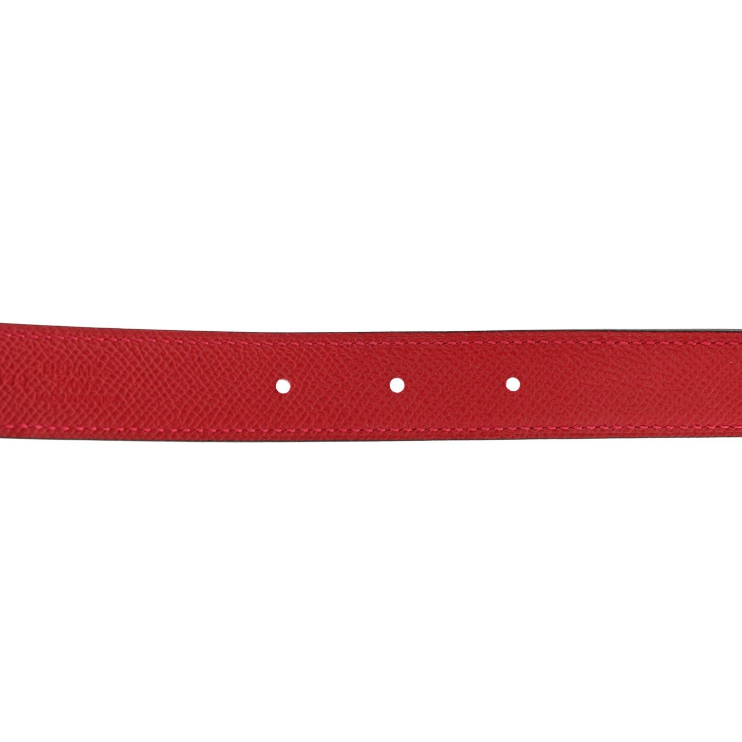 Epsom Swift 24mm Belt Strap 70 Magnolia Rouge Casaque