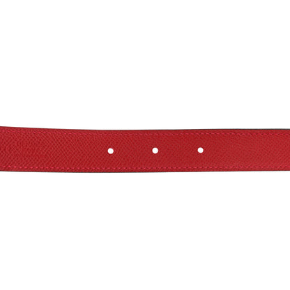 Hermes Epsom Swift 24mm Belt Strap 70 Magnolia Rouge Casaque 4 of 5