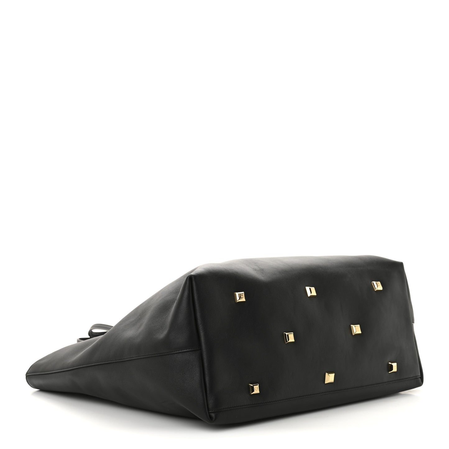 Calfskin Studio Tote Black