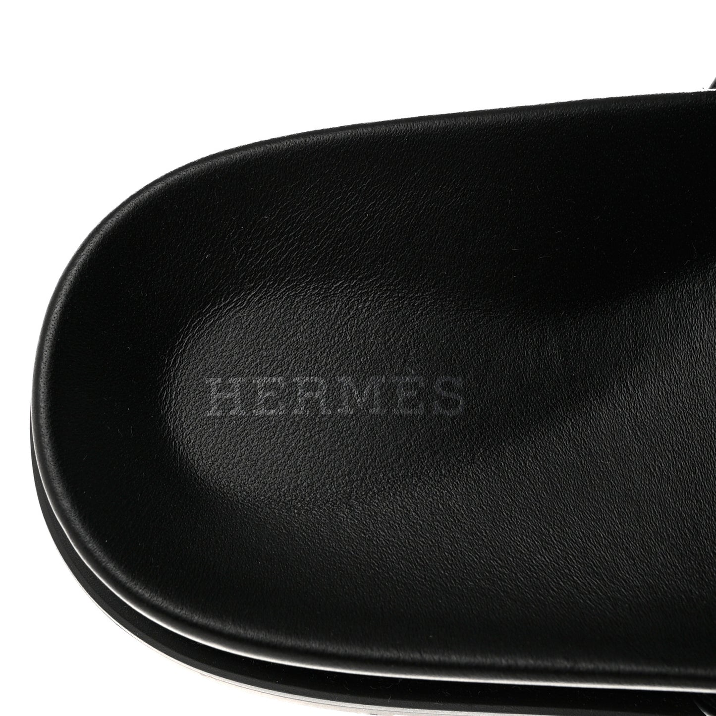 Calfskin Womens Empire Sandals 38 Black