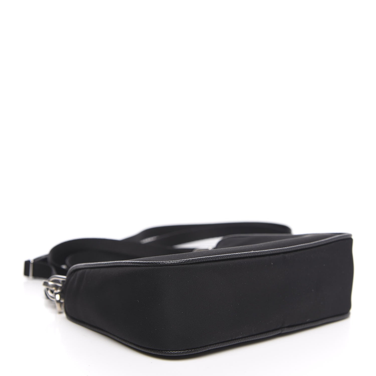 Prada Tessuto Nylon Mini Re-Edition 2000 Shoulder Bag Black 4 of 9