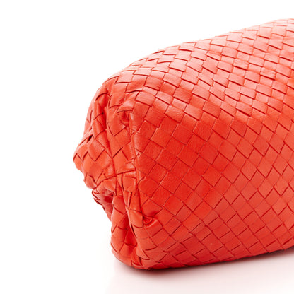 Bottega Veneta Nappa Maxi Intrecciato The Pouch Oversized Clutch Orange 9 of 10
