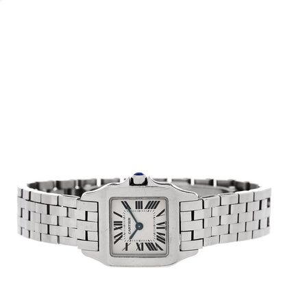 Cartier Stainless Steel 20mm Santos Demoiselle Quartz Watch 2 of 4