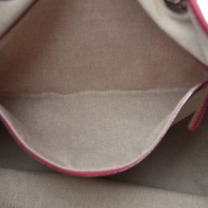 Christian Dior Coated Canvas Cannage Print Cherie Tote Pink 6 of 12