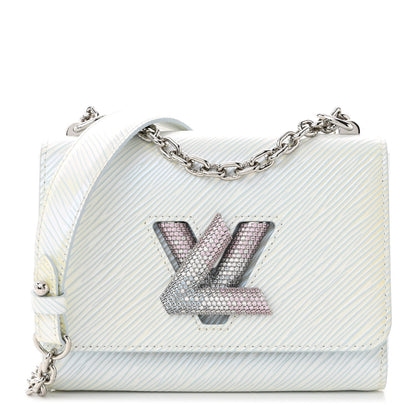 Louis Vuitton Epi Milky Way Twist Braided Chain Shoulder Bag Icy Blue 3 of 11