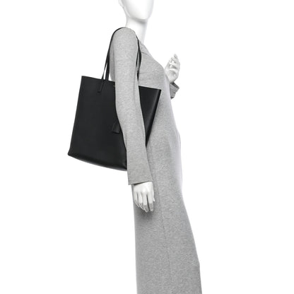 Saint Laurent Calfskin North-South Shopping Tote Black 2 of 13