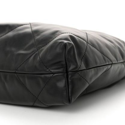 Chanel Calfskin Quilted Small Chanel 22 Black 11 of 11