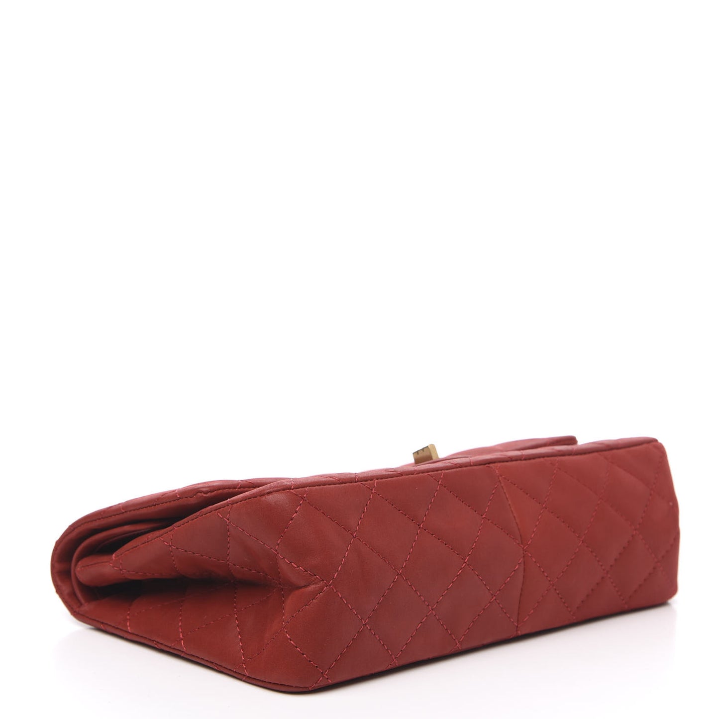 Iridescent Calfskin Quilted 2.55 Reissue 226 Flap Red