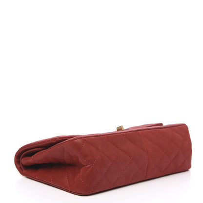 Chanel Iridescent Calfskin Quilted 2.55 Reissue 226 Flap Red 4 of 14