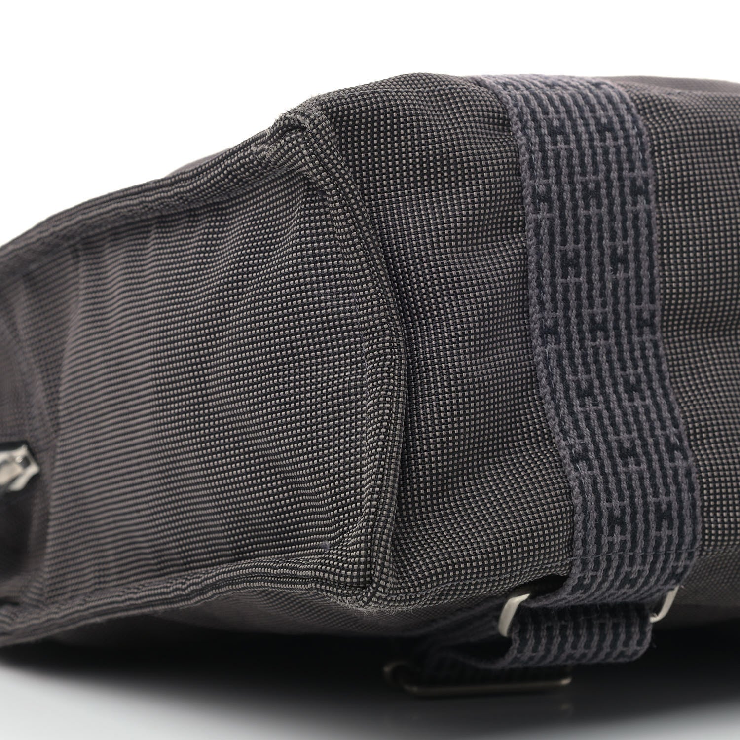 Hermes Canvas Herline Backpack Grey 7 of 8
