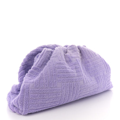 Bottega Veneta Sponge Fabric The Pouch Clutch Wisteria 3 of 11