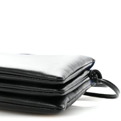 Celine Smooth Lambskin Trio Flap Black 10 of 10