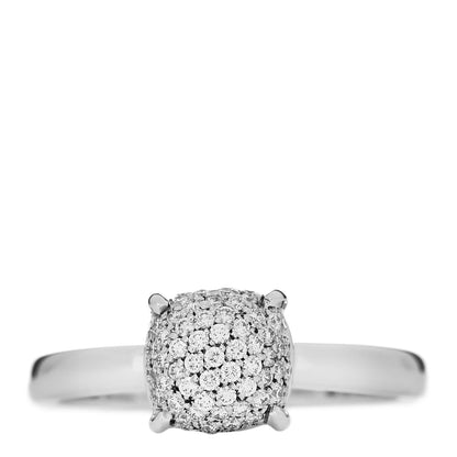 Tiffany 18K White Gold Diamond 7mm Paloma Picasso Sugar Stacks Ring 52 6 1 of 6