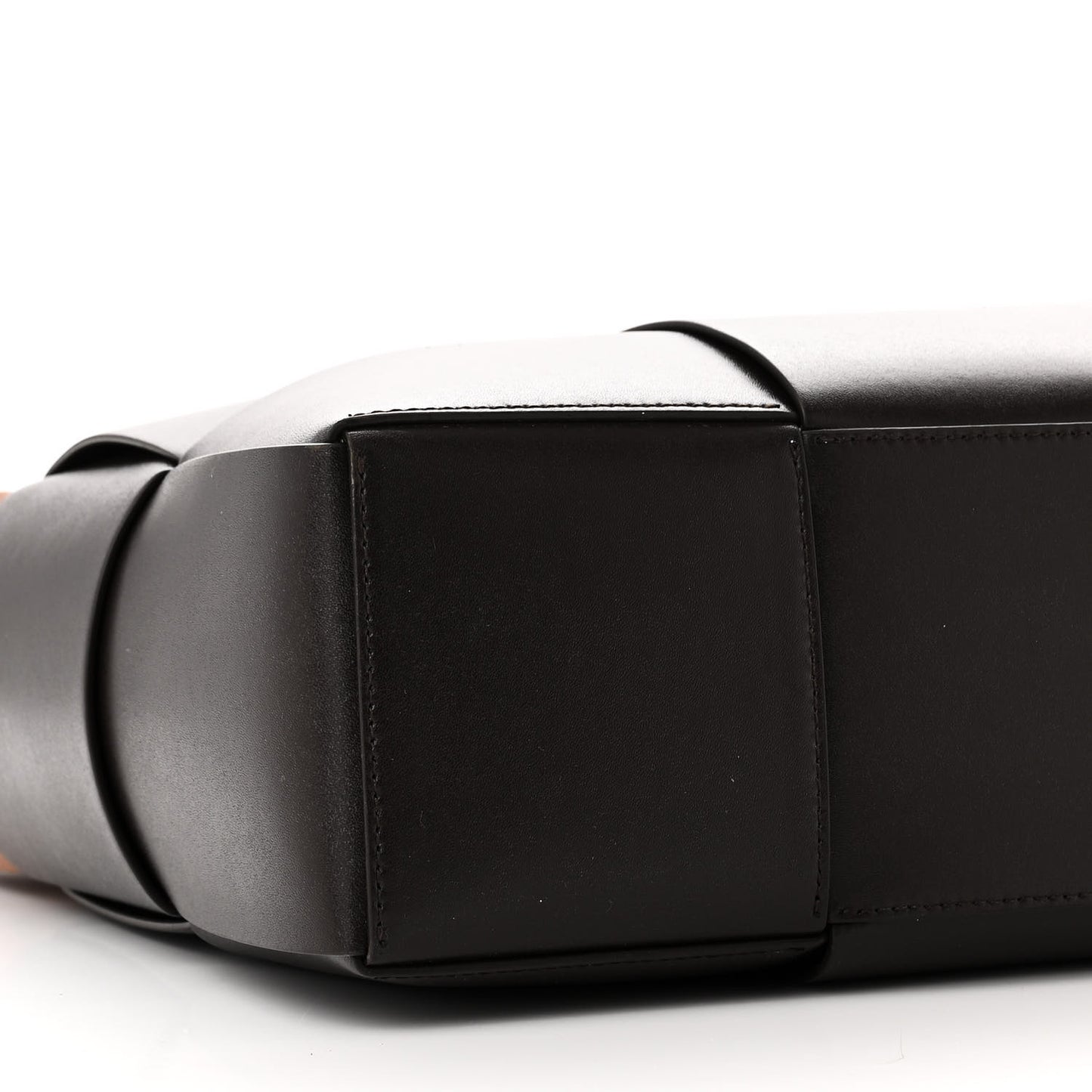 Nappa Maxi Intrecciato Medium Arco Tote Fondant Wood