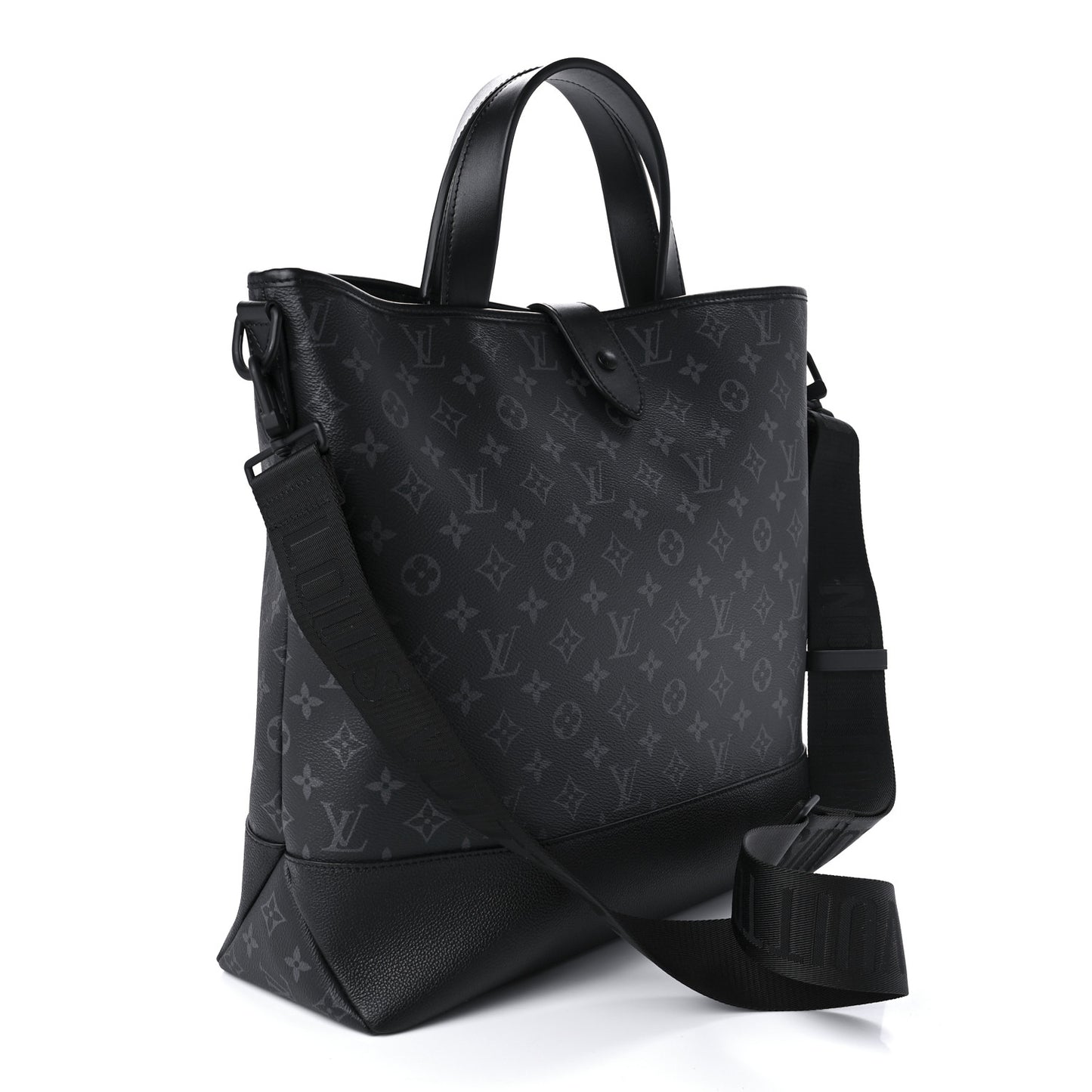 Monogram Eclipse Saumur Tote Black