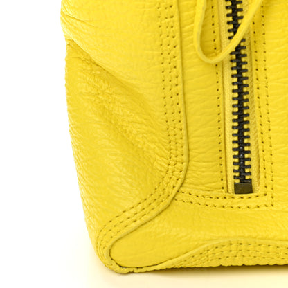 3.1 Phillip Lim Textured Calfskin Medium Pashli Satchel Electric yellow 14 of 16