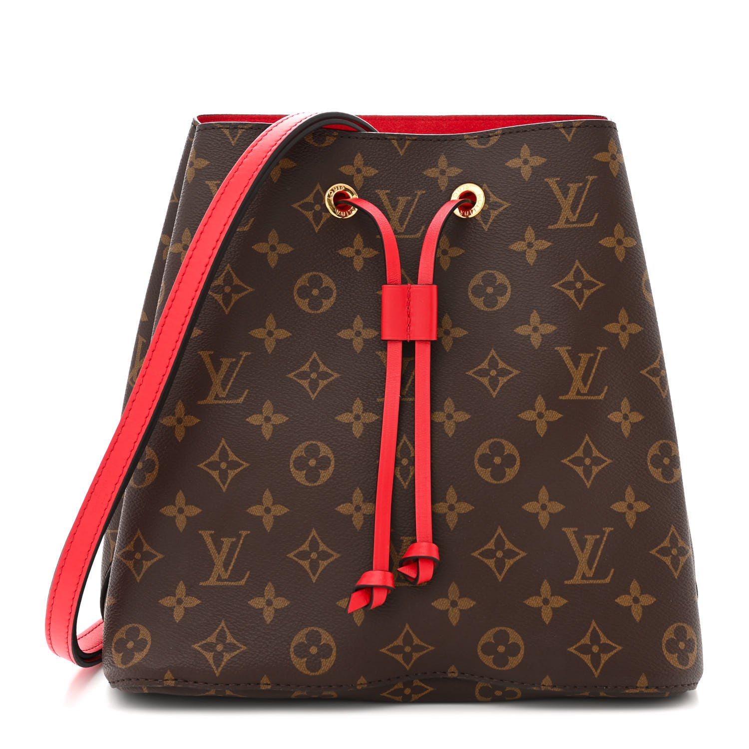 Louis Vuitton Monogram Neonoe MM Coquelicot 1 of 12