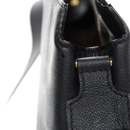 Burberry Soft Grain Calfskin House Check Small Helmsley Crossbody Black 11 of 12