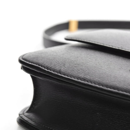 Celine Liege Calfskin Medium Classic Box Flap Bag Anthracite 15 of 17