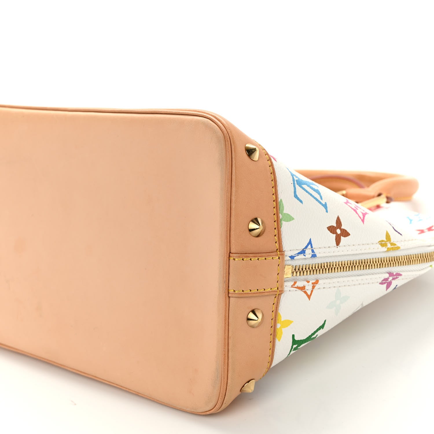 Louis Vuitton Monogram Multicolor Alma White 9 of 10