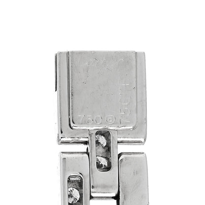 Cartier 18K White Gold Diamond Maillon Panthere Pave Link Bracelet 3 of 4