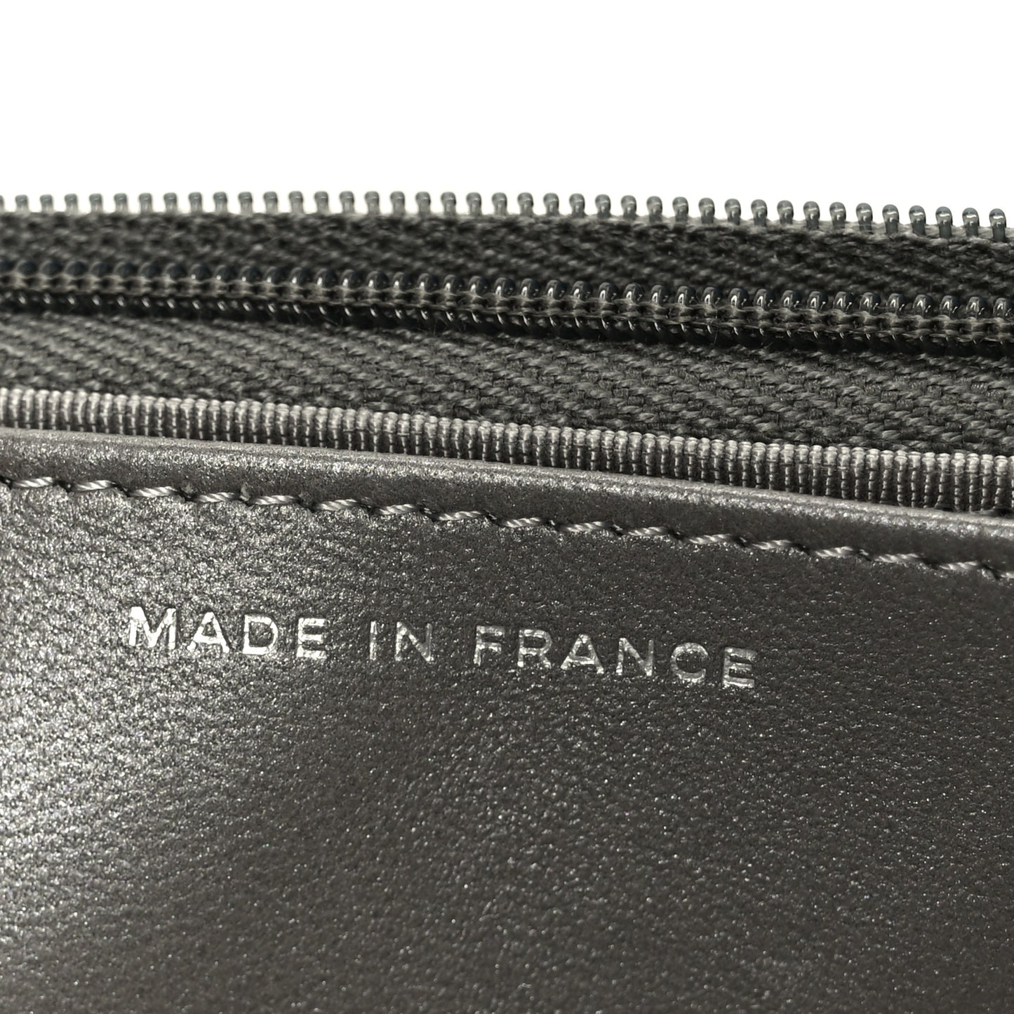 Lambskin Crystal Quilted Wallet On Chain WOC Grey