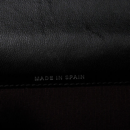 Chanel Lambskin Quilted Flap Card Holder Black 7 of 9