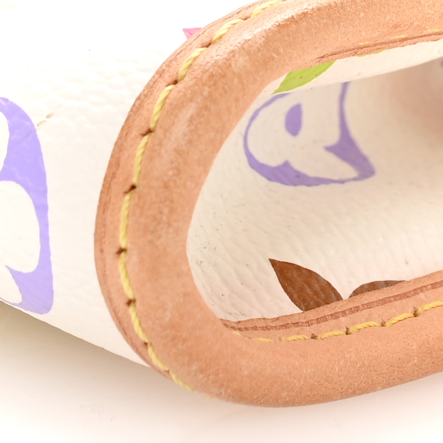 Monogram Multicolor Shirley White White