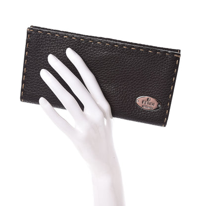 Fendi Cuoio Romano Selleria Bi-Fold Wallet Testa di Moro 2 of 9