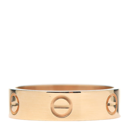 Cartier 18K Yellow Gold 5.5mm LOVE Ring 58 8.25 3 of 6
