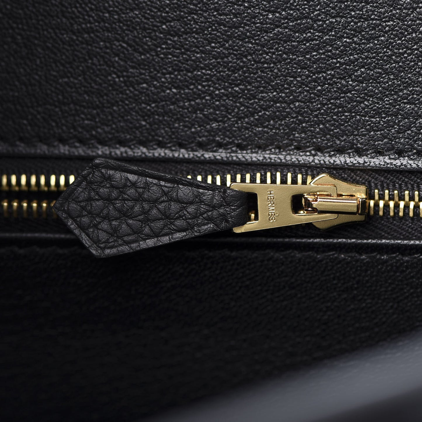 Togo Matte Alligator Birkin Touch 30 Black