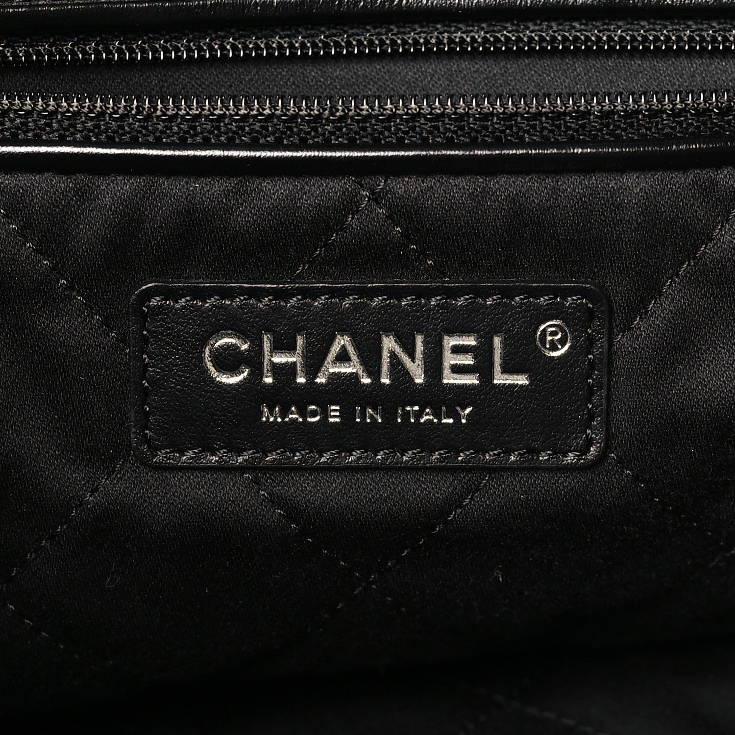 Chanel Shiny Calfskin Quilted Large Chanel 22 So Black 7 of 11