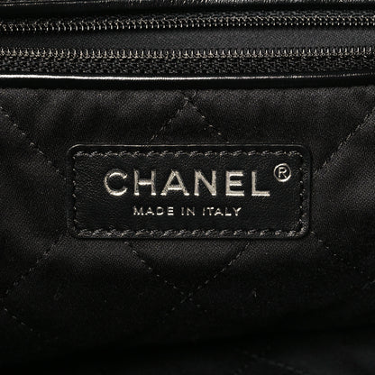 Chanel Shiny Calfskin Quilted Large Chanel 22 So Black 7 of 11