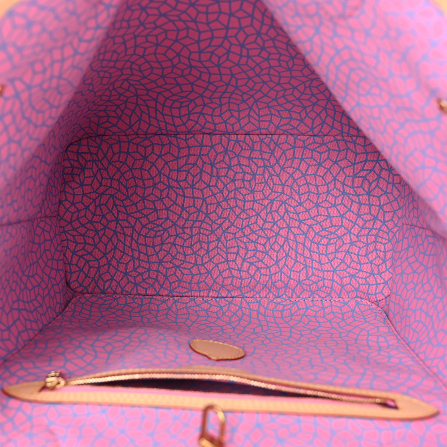 LV X YK Monogram Kusama Pumpkin Neverfull MM