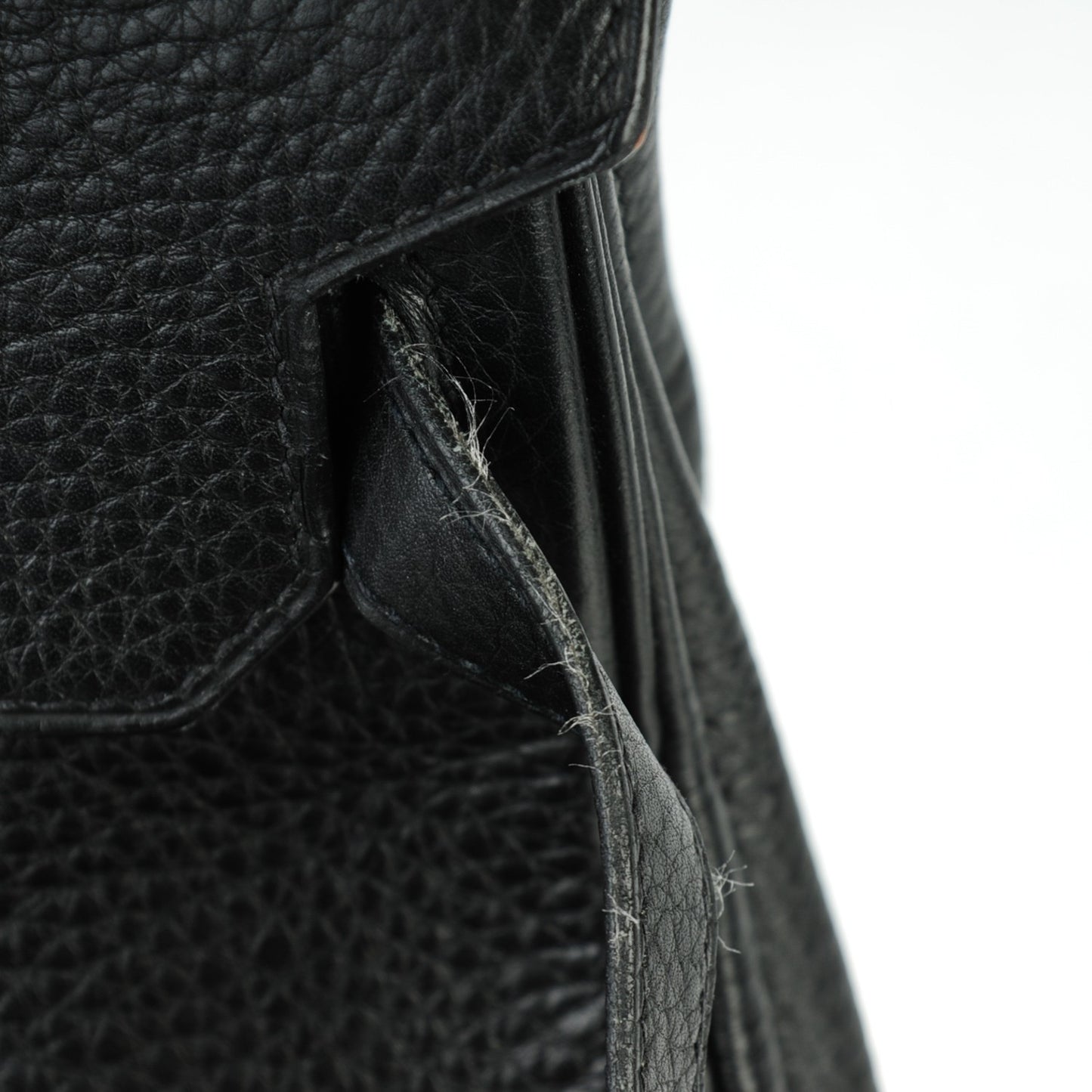 Taurillon Clemence Birkin 30 Black