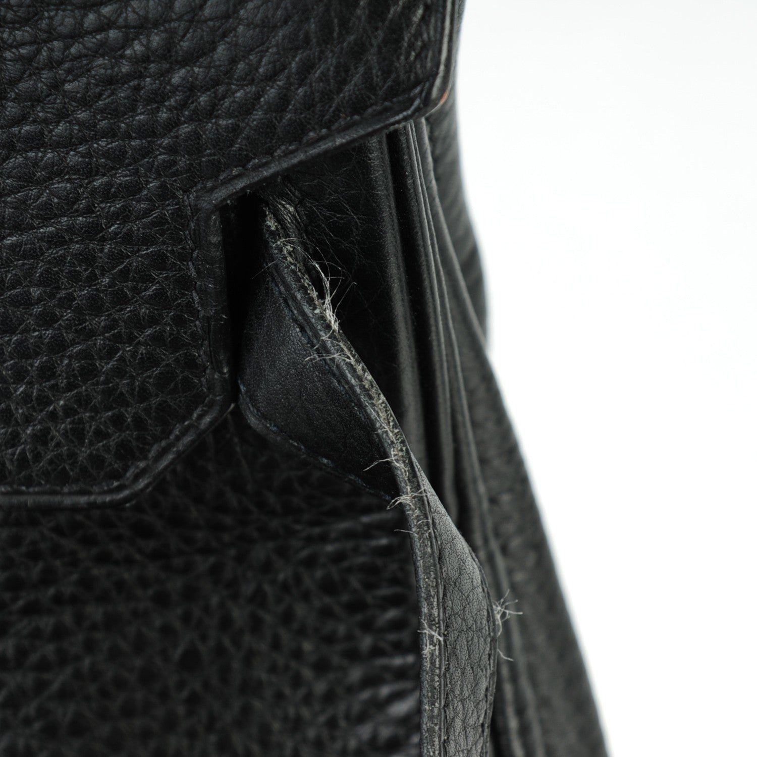 Hermes Taurillon Clemence Birkin 30 Black 27 of 31