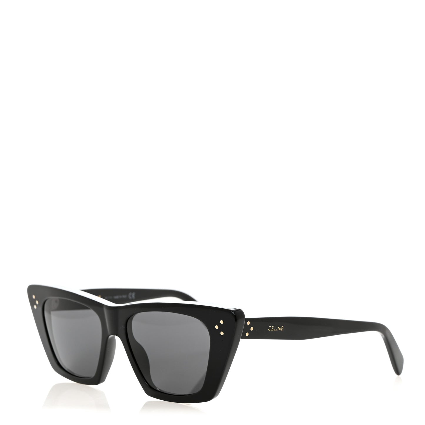 Acetate Cat Eye Sunglasses CL40187I Black