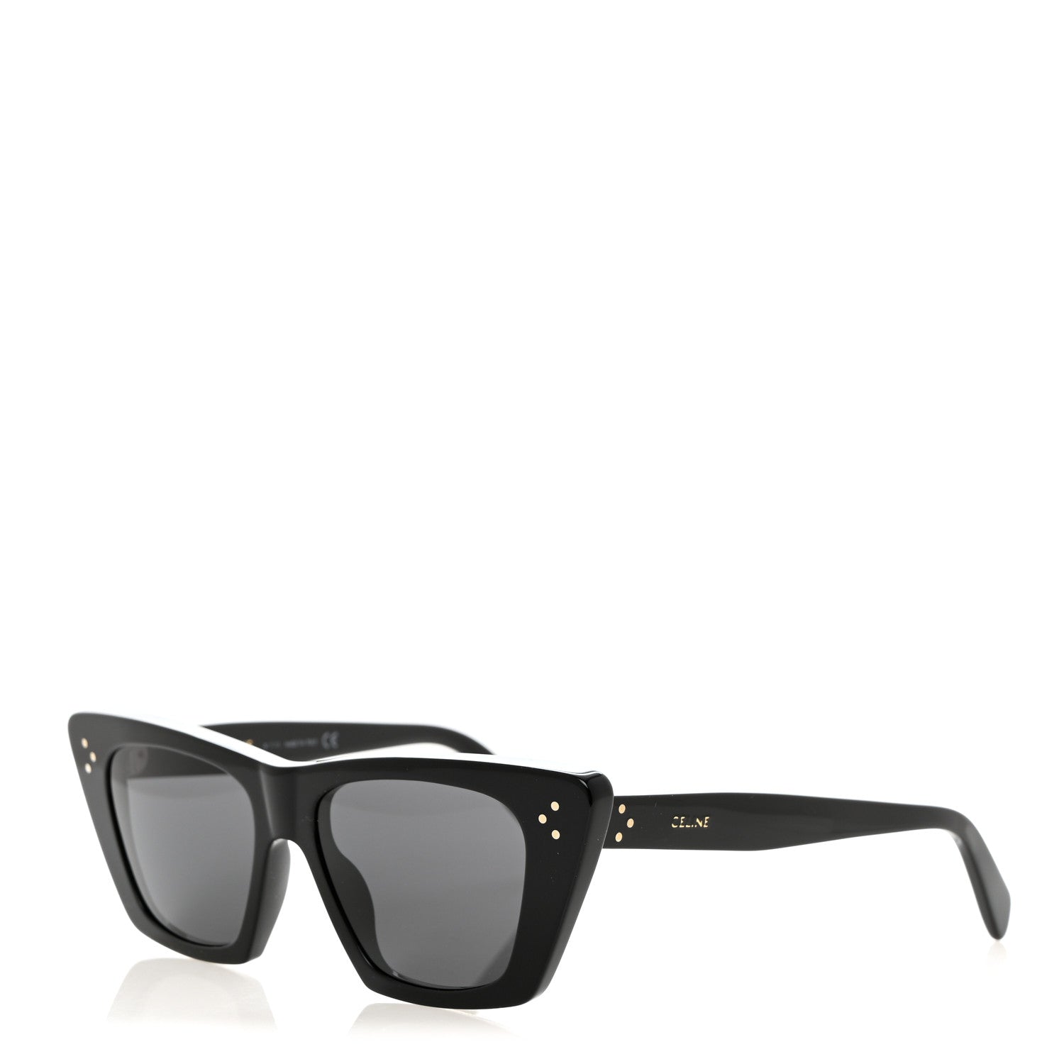 Celine Acetate Cat Eye Sunglasses CL40187I Black 1 of 6
