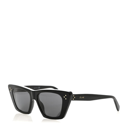 Celine Acetate Cat Eye Sunglasses CL40187I Black 1 of 6