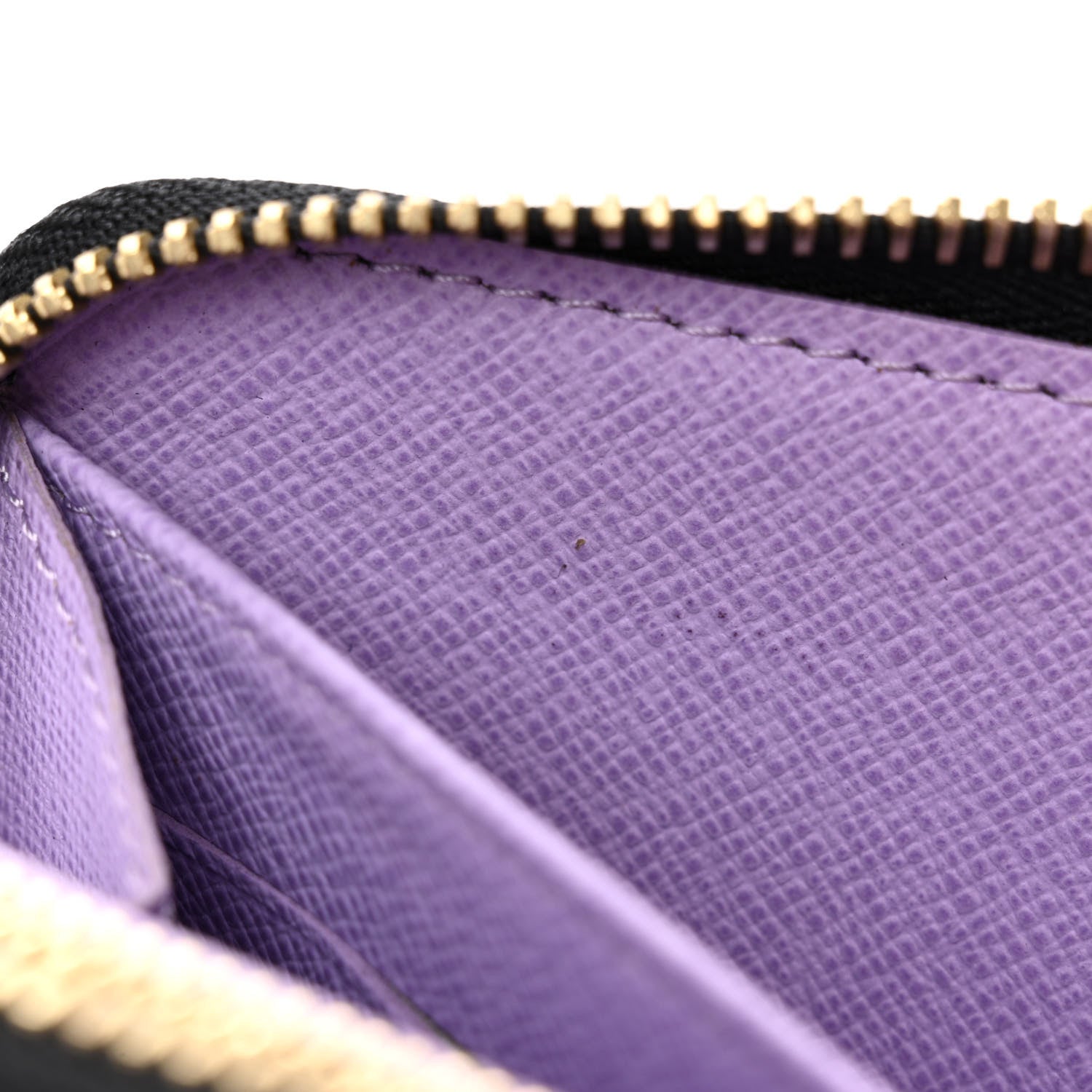 Louis Vuitton Monogram Multicolor Zippy Wallet Black Violet 8 of 9