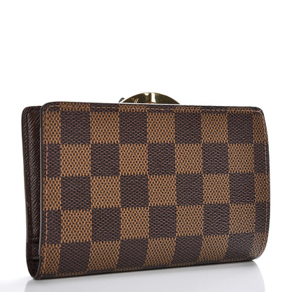 Louis Vuitton Damier Ebene French Purse Wallet 3 of 6