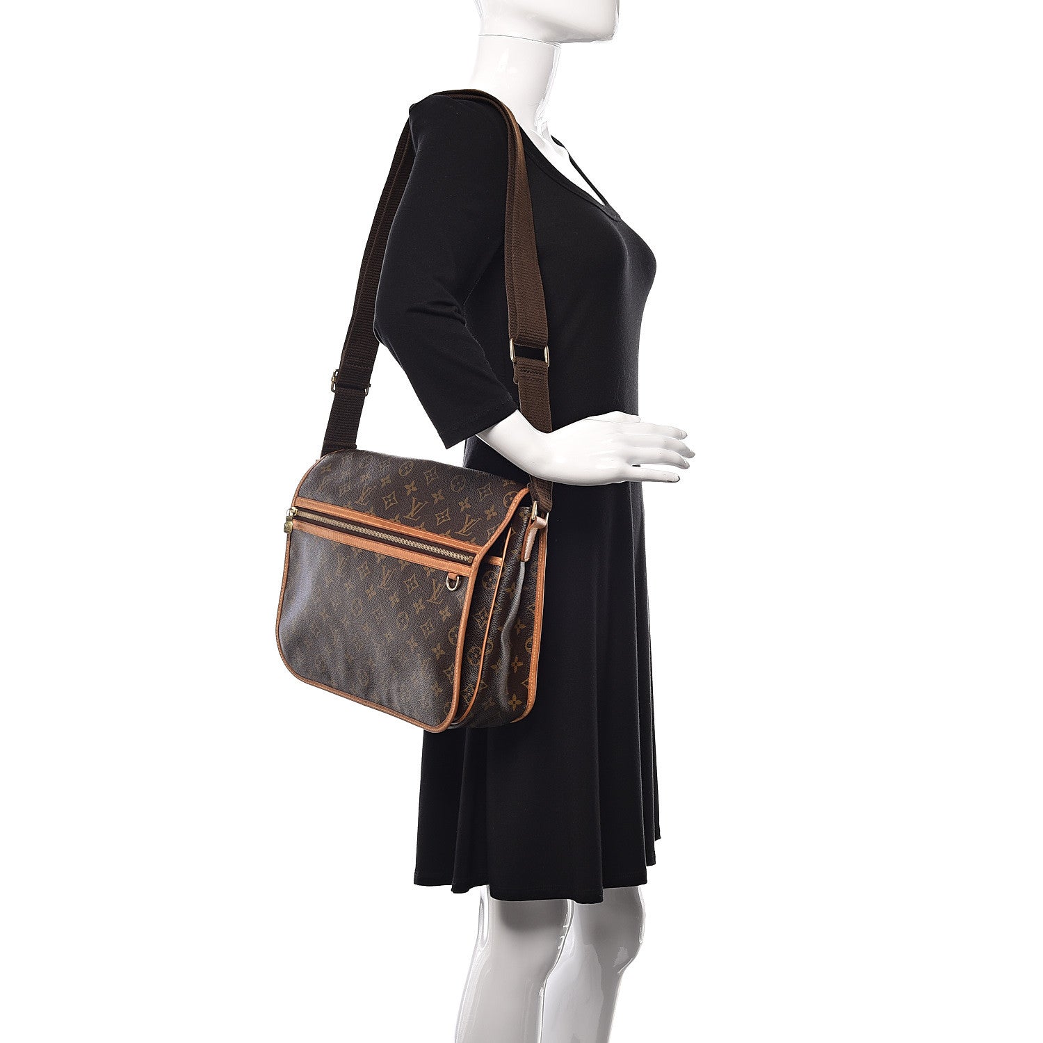 Louis Vuitton Monogram Bosphore GM Messenger Bag 2 of 14