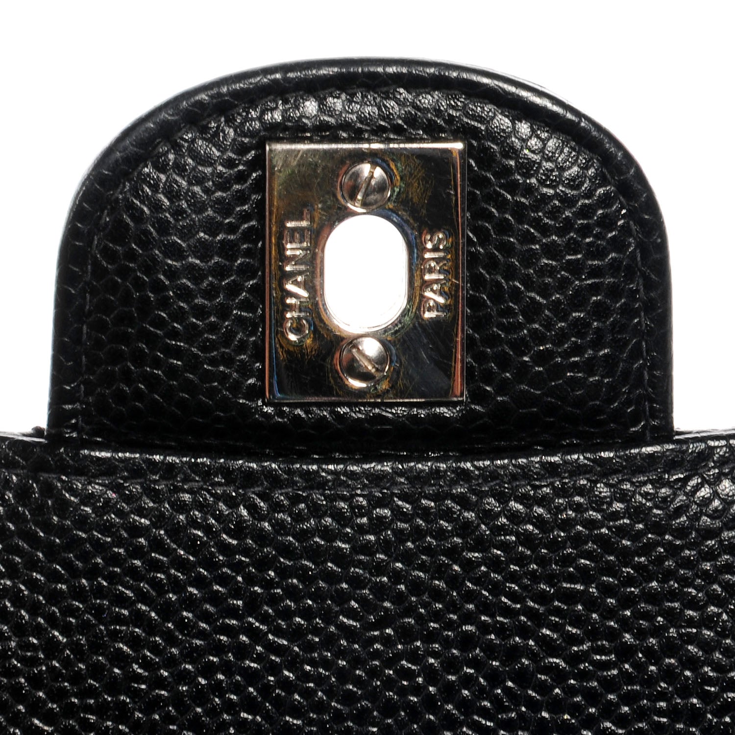 Chanel Caviar Quilted Medium Double Flap Black 6 of 9