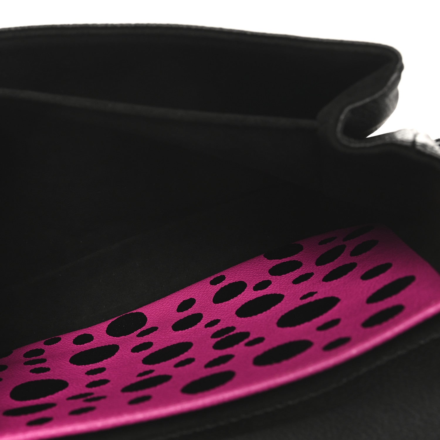 Louis Vuitton LV x YK Empreinte Monogram Giant Pochette Metis Black Fuchsia 5 of 9