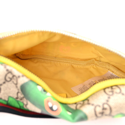 Gucci GG Supreme Monogram Smiling Plants Childrens Belt Bag Multicolor 5 of 11