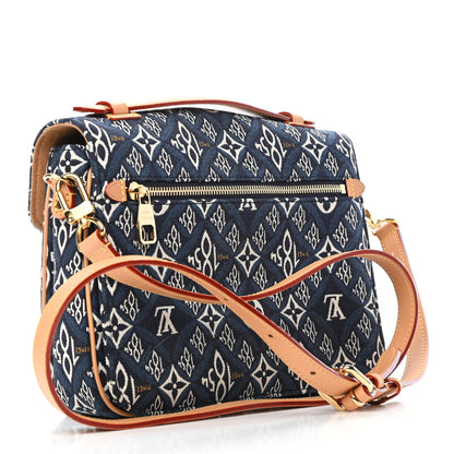 Louis Vuitton Jacquard Since 1854 Pochette Metis Blue 2 of 4