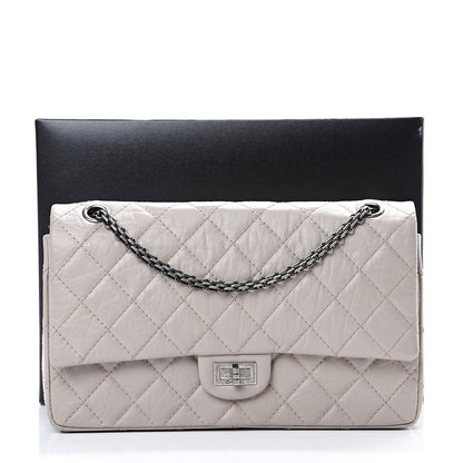 Chanel Aged Calfskin Quilted 2.55 Reissue 227 Flap Grey 15 of 15